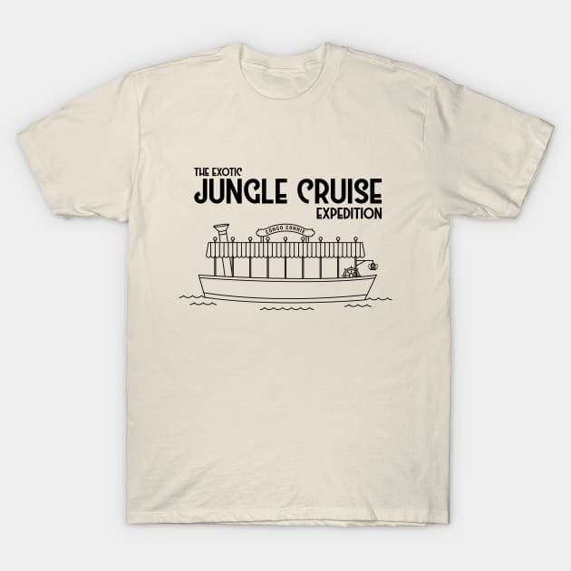 Jungle Cruise T-Shirt T-Shirt by stuffsarahmakes